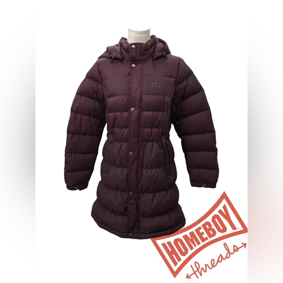 millet Jackets & Blazers - Women's Burgundy Puffer Jacket [USED]